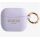 Чехол Guess для Airpods 3 Silicone with ring Блеск/фиолетовый - фото 1