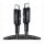Кабель ACEFAST C4-03 Aluminum 100W Type-C to Type-C нейлон 1.8m (черный) - фото 1