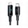 Кабель ACEFAST C6-01 Digital Display 30W PD Type-C to Lightning MFI нейлон 1.2m (черный) - фото 1