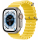 Apple Watch Ultra 2022, 49 мм, корпус из титана, ремешок Ocean жёлтый - фото 1