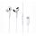 Наушники Baseus Encok C17, разъём USB-C, вкладыши, гарнитура, MFI, белый - фото 1
