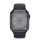 Apple Watch Series 8, 41 мм, алюминиевый корпус «тёмная ночь», спортивный ремешок «тёмная ночь» (S/M) - фото 2