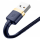 Кабель Baseus кабель cafule Cable USB For iP 2.4A 1m Gold+Blue - фото 3