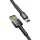 Кабель Baseus Cafule Cable（special edition）USB For iP 2.4A 1m Grey+Black - фото 2