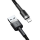 Кабель Baseus cafule Cable USB For iP 2.4A 0.5m Gray+Black - баннер 3