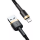Кабель Baseus cafule Cable USB For iP 2.4A 1m Gold+Black - фото 3