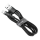 Кабель Baseus cafule Cable USB For iP 2.4A 0.5m Gray+Black - баннер 2