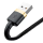 Кабель Baseus cafule Cable USB For iP 2A 3m Gold+Black - фото 5