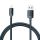 Кабель Baseus Crystal Shine Series Fast Charging Data Cable USB to iP 2.4A 1.2m Black - фото 2
