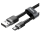 Кабель Baseus cafule Cable USB For Micro 1.5A 2m Gray+Black - фото 4