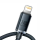 Кабель Baseus Crystal Shine Series Fast Charging Data Cable USB to iP 2.4A 1.2m Black - фото 4
