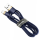 Кабель Baseus кабель cafule Cable USB For iP 2.4A 1m Gold+Blue - фото 2