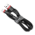 Кабель Baseus cafule Cable USB For iP 2.4A 1m Red+Black - фото 2