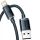 Кабель Baseus Crystal Shine Series Fast Charging Data Cable USB to iP 2.4A 2m Black - фото 3