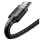 Кабель Baseus cafule Cable USB For Micro 2.4A 0.5m Gray+Black - фото 2
