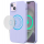 Elago для iPhone 14 чехол MagSafe Soft silicone case Фиолетовый - фото 1