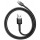 Кабель Baseus cafule Cable USB For Micro 2.4A 0.5m Gray+Black - фото 1