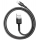 Кабель Baseus cafule Cable USB For iP 2.4A 0.5m Gray+Black - баннер 1