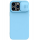 Чехол Nillkin для iPhone 14 Pro Max CamShield Silky Магнитная силиконовая голубая дымка - фото 1