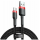 Кабель Baseus cafule Cable USB For Type-C 3A 1M Red+Black - фото 2