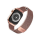Ремешок Uniq для Apple Watch 41/40/38 mm Dante Strap Сетка стальная Розовое золото - фото 2