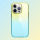 Elago для iPhone 14 Pro Max чехол AURORA (tpu) Градиент желтый/синий - фото 3