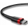 Кабель Baseus cafule Cable USB For Type-C 3A 1M Red+Black - фото 3