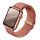 Ремешок Uniq для Apple Watch 45/44/42 mm ASPEN Strap Плетеный розовый - фото 1