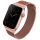 Ремешок Uniq для Apple Watch 41/40/38 mm Dante Strap Сетка стальная Розовое золото - фото 1