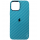 Чехол пластиковый Piblue MagSafe под карбон iPhone 14 Pro Max (пиковый синий) - фото 1