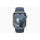 Apple Watch Series 9, 41 мм, алюминиевый корпус серебристый, спортивный ремешок «синий шторм» (M/L) - фото 2