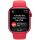 Apple Watch Series 9, 45 мм, алюминиевый корпус (PRODUCT)RED, спортивный ремешок красный (M/L) - фото 9