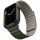Ремешок Uniq для Apple Watch 49/45/44/42 mm Revix reversible Magnetic Зеленый/Темно-серый - фото 2