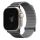 Ремешок Uniq для Apple Watch 49/45/44/42 mm Revix Premium Ed. Кожа/Силикон Угольный/Пепельно-серый - фото 2
