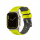 Ремешок Uniq для Apple Watch 49/45/44/42 mm ремешок Linus Airosoft silicone strap Лаймово-зеленый - фото 2