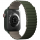 Ремешок Uniq для Apple Watch 49/45/44/42 mm Revix reversible Magnetic Зеленый/Темно-серый - фото 3