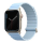 Ремешок Uniq для Apple Watch 41/40/38 mm ремешок Revix Premium Ed. Кожа/Силикон Арктика/Мягкий синий - фото 2