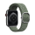 Ремешок Uniq для Apple Watch 41/40/38 mm ASPEN Strap плетеный зеленый - фото 3