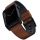 Ремешок Uniq для Apple Watch 49/45/44/42 mm Straden Waterproof Кожа/Силикон Коричневый - фото 1