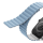 Ремешок Uniq для Apple Watch 41/40/38 mm Revix reversible Magnetic Белый/Арктический синий - фото 5
