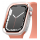 Ремешок Elago для Apple Watch 40/41 mm чехол DUO case Прозрачный/Розовое золото - фото 1