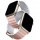 Ремешок Uniq для Apple Watch 49/45/44/42 mm  Revix Premium Ed. Leather/Silicone Blush Розовый/Белый - фото 1