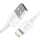 Кабель Baseus Superior Series Fast Charging Data Cable USB to iP 2.4A 0.25m White - фото 2