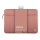 Чехол Uniq для ноутбуков 14" Vienna RPET fabric Laptop sleeve (ShockSorb), Персиково-розовый - фото 3
