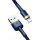 Кабель Baseus cafule Cable USB For iP 1.5A 2m Gold+Blue - фото 4