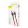 Кабель Baseus Cafule Type-C PD2.0 60W flash charging data line (20V 3A) 2m Red - фото 5