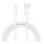 Кабель Baseus Superior Series Fast Charging Data Cable USB to iP 2.4A 2m White - фото 1