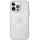 Чехол Uniq для iPhone 15 Pro Max COEHL Lumino Сверкающее серебро (MagSafe) - фото 1