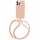 Чехол Uniq для iPhone 15 Pro COEHL MUSE Leatherette с ремешком Дасти телесный (MagSafe) - фото 1