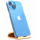 Чехол-накладка K-Doo Guardian, iPhone 15, полиуретан (TPU), противоударный, прозрачный / синий - фото 1